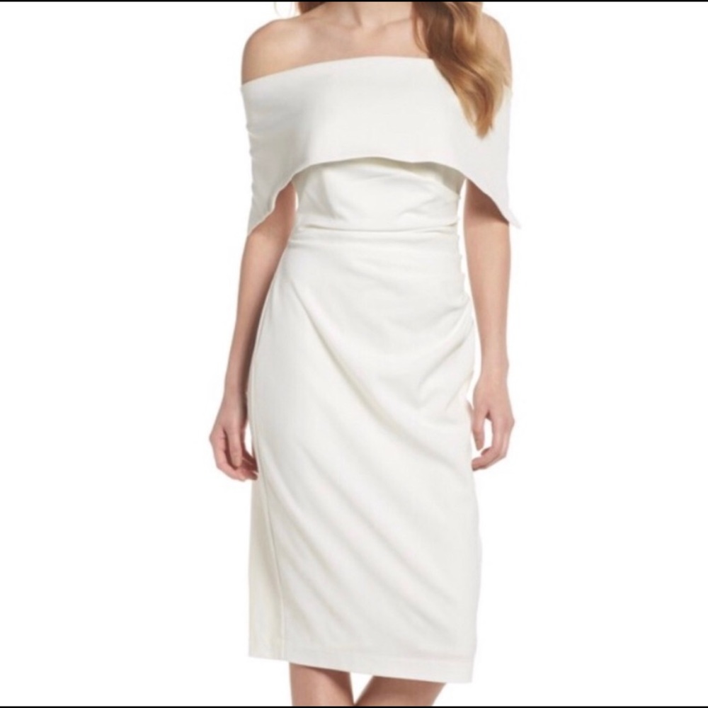 Vince Camuto Off Shoulder Dress